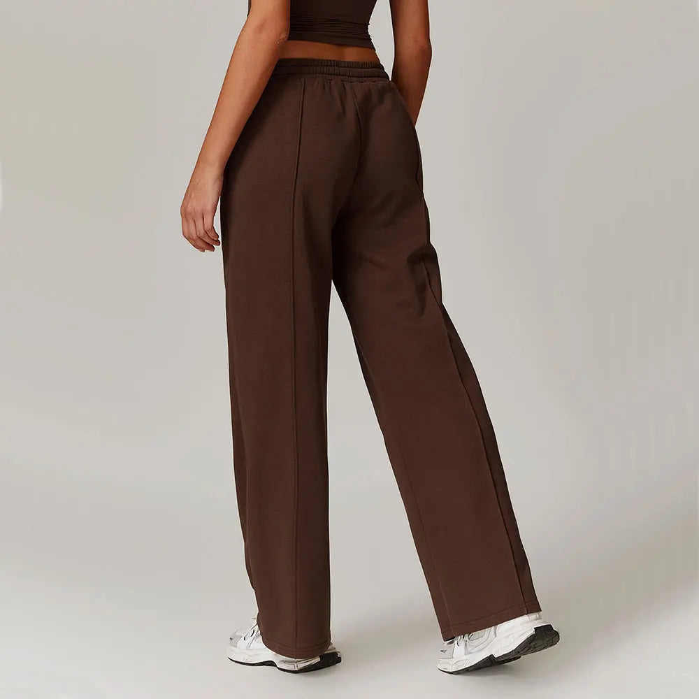 Duttini | High Rise Jogger for Women in Soft Fabric, Black