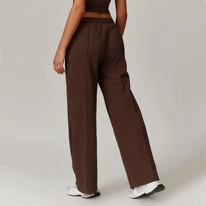 Duttini | High Rise Jogger for Women in Soft Fabric, Black