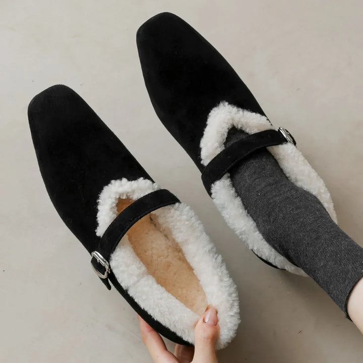 Duttini | Shearling Mary Jane
