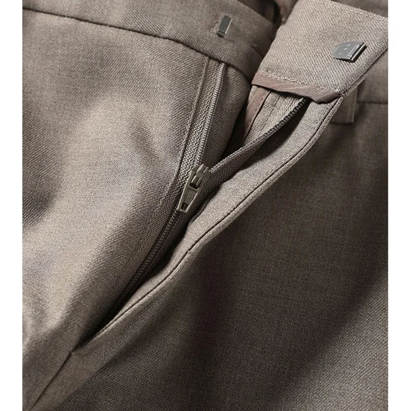 Duttini | High-Waist Trousers for Women in Black