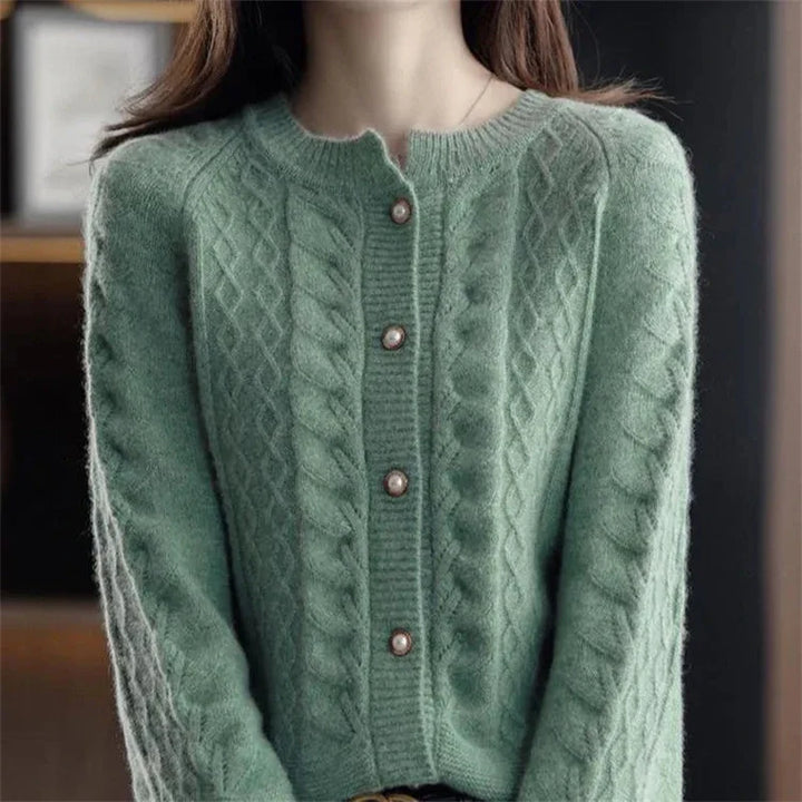 Duttini | Pearl Button Cardigan