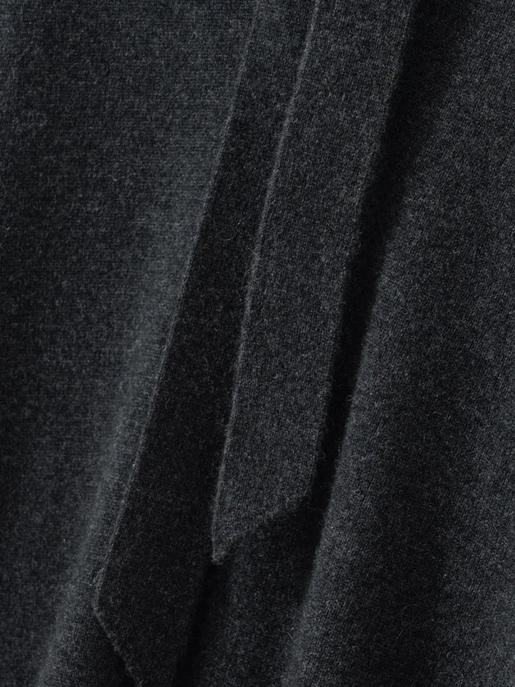 Duttini | Cashmere Pullover with Scarf Collar