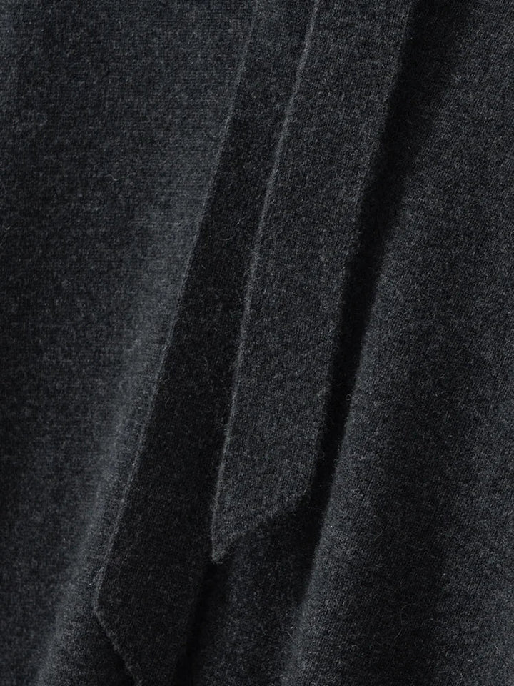 Duttini | Cashmere Pullover with Scarf Collar