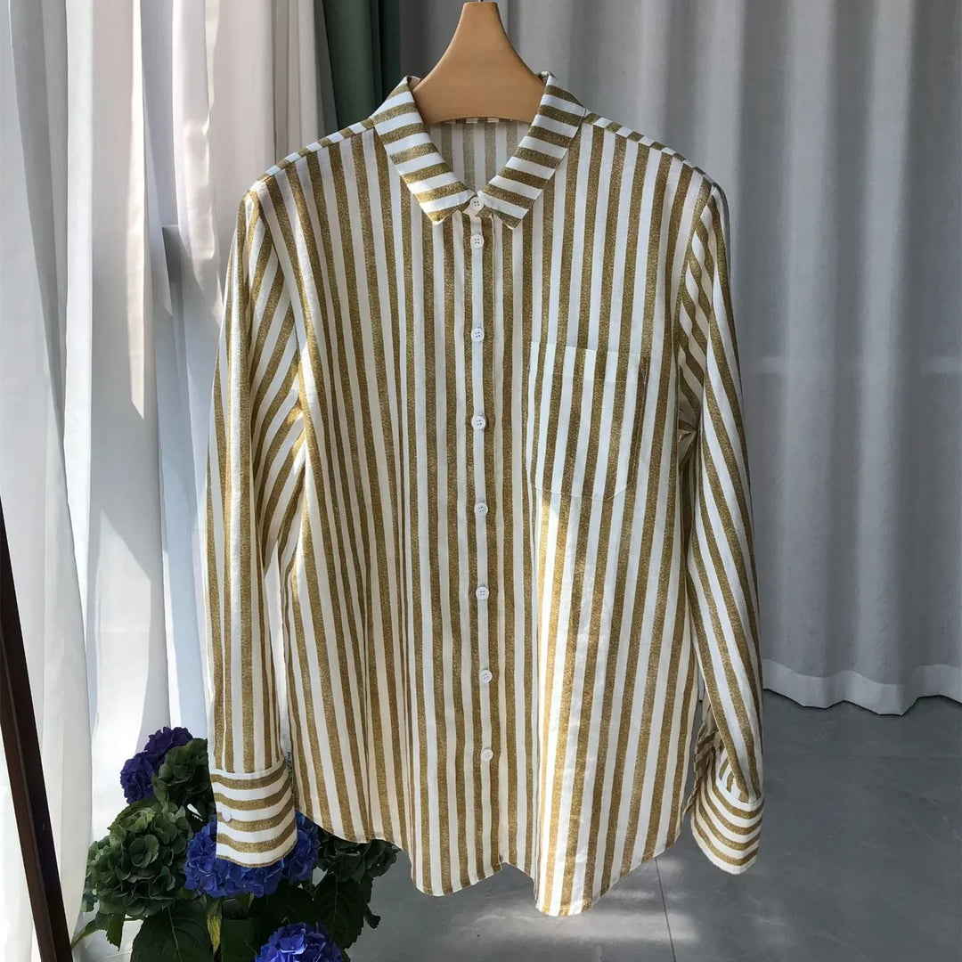 Duttini | Classic Stripe Linen Shirt