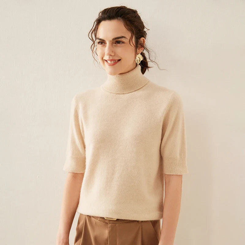 Duttini | Cashmere Turtleneck Tee
