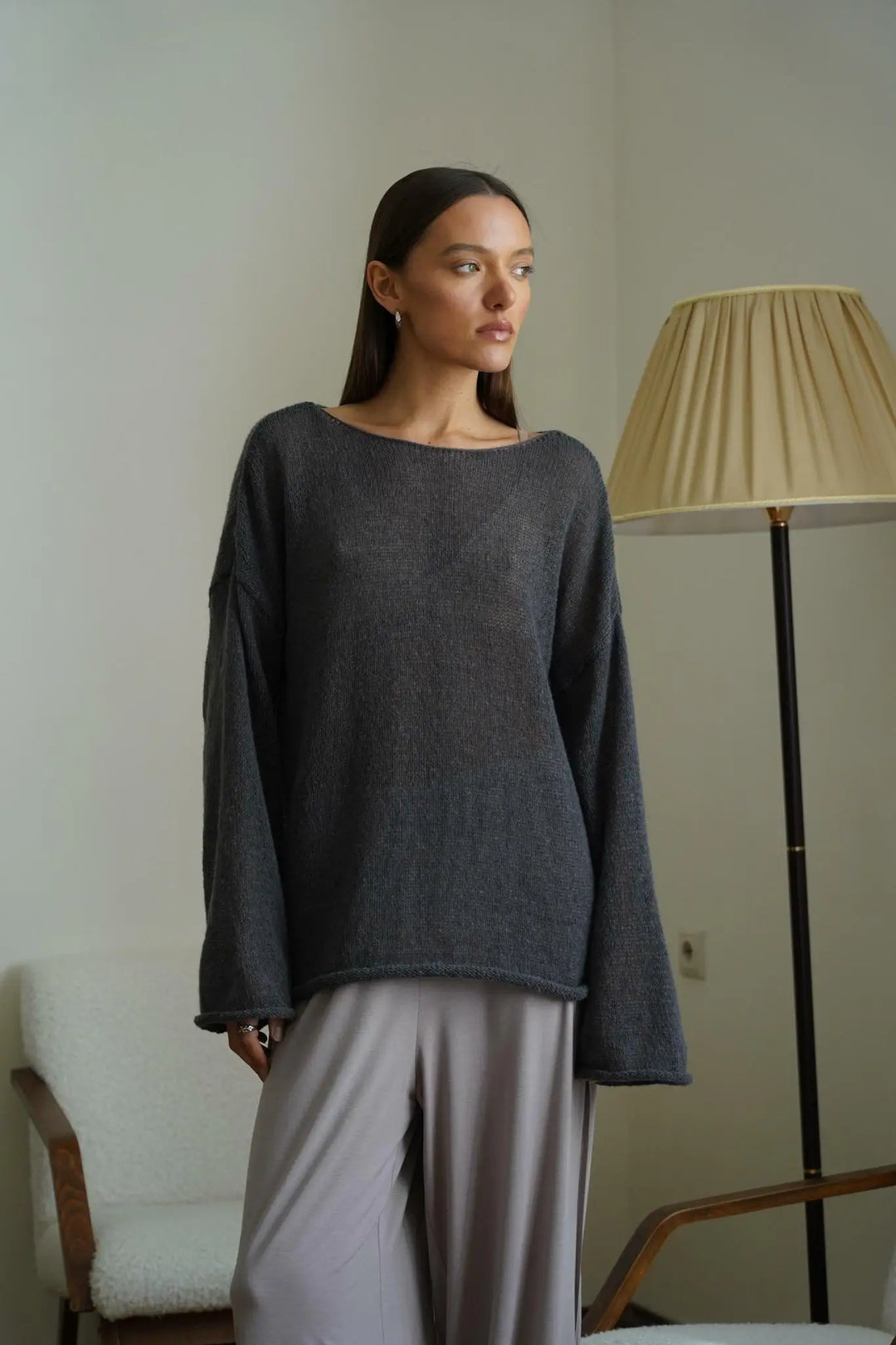 Duttini | Relaxed Crewneck Sweater