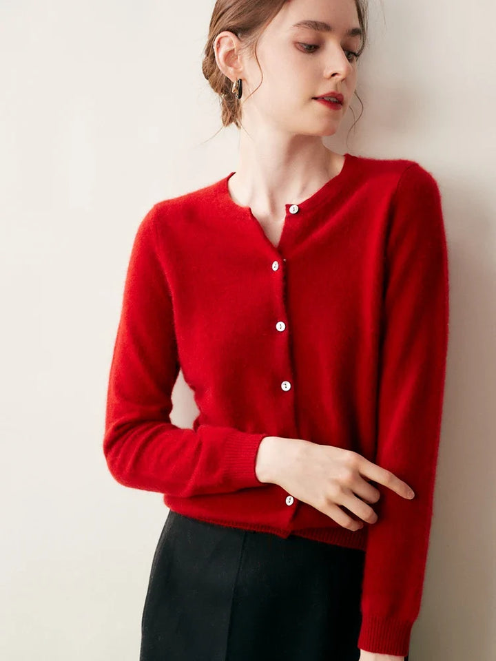 Duttini | Cashmere Crew Cardigan