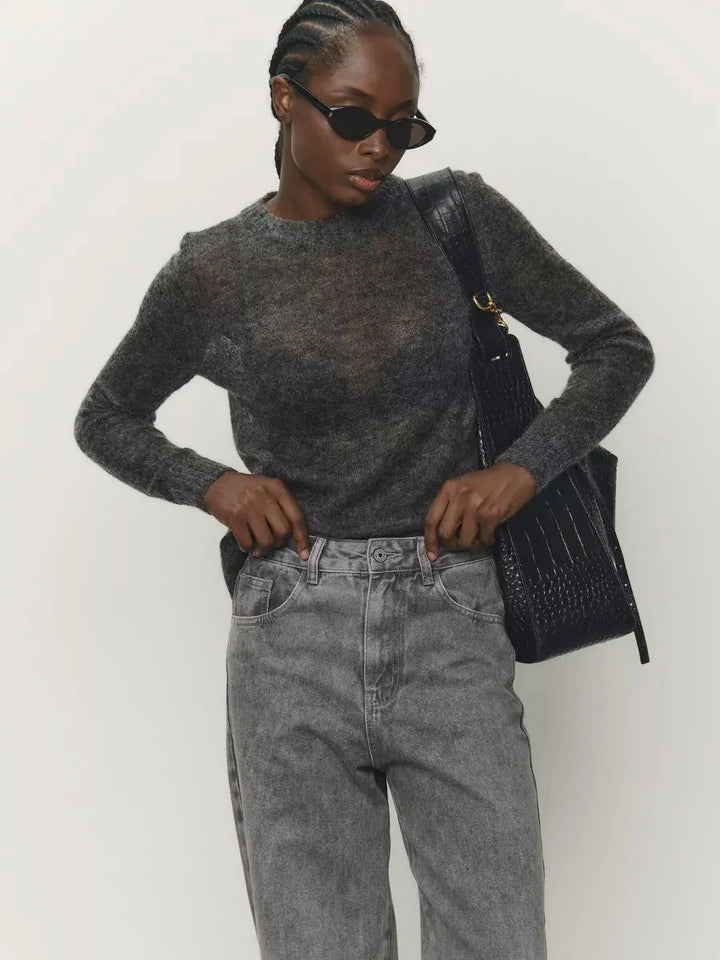 Duttini | Mohair Crewneck