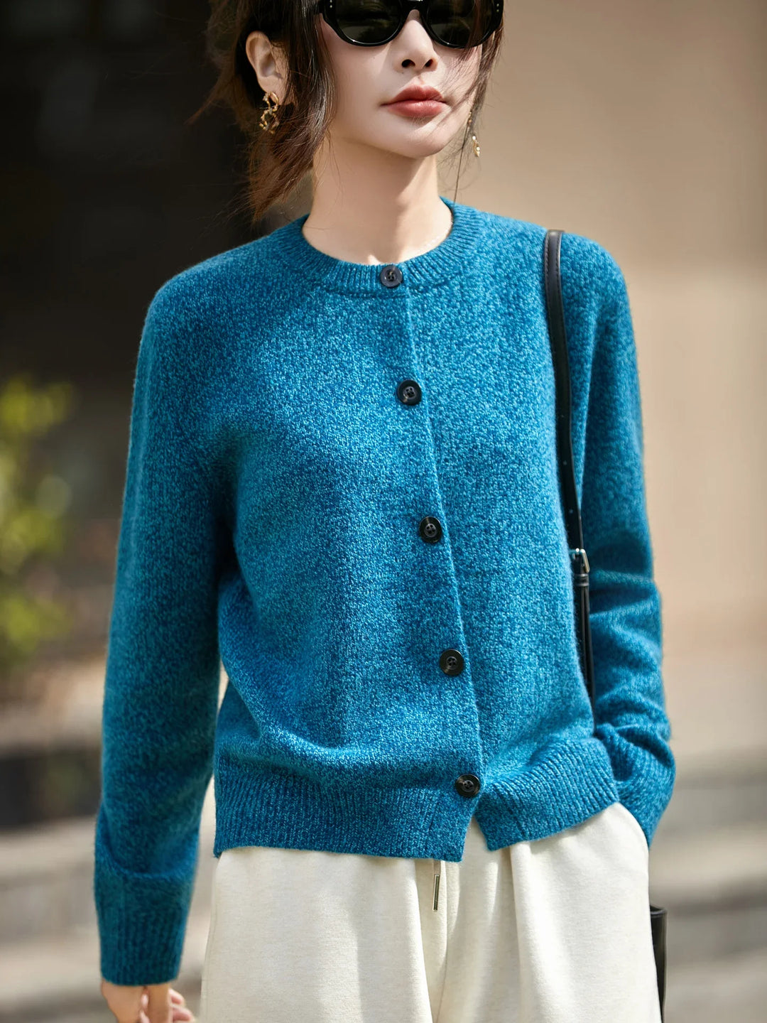 Duttini | Chunky-Knit Alpaca-Blend Cardigan