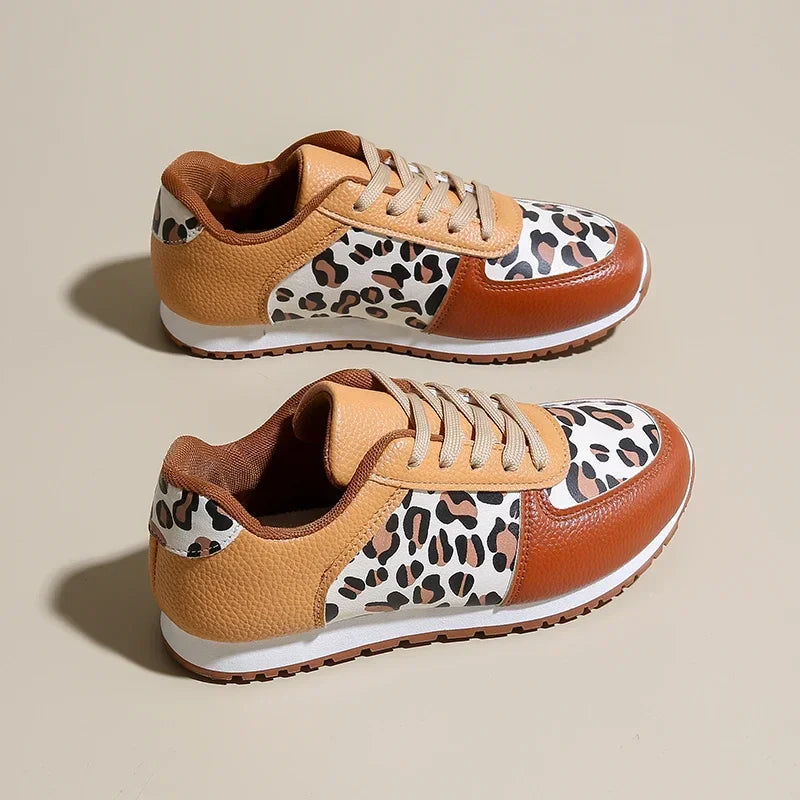 Duttini | Leopard Print Runners