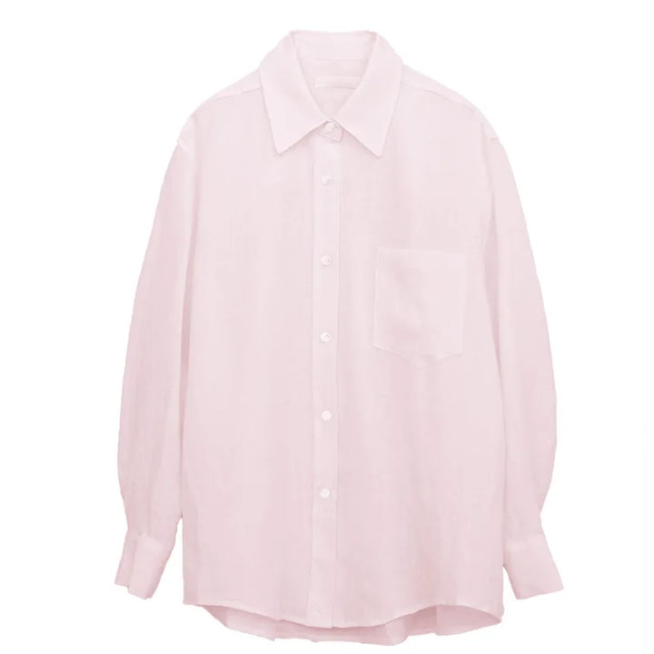 Duttini | Oversized Linen Blouse