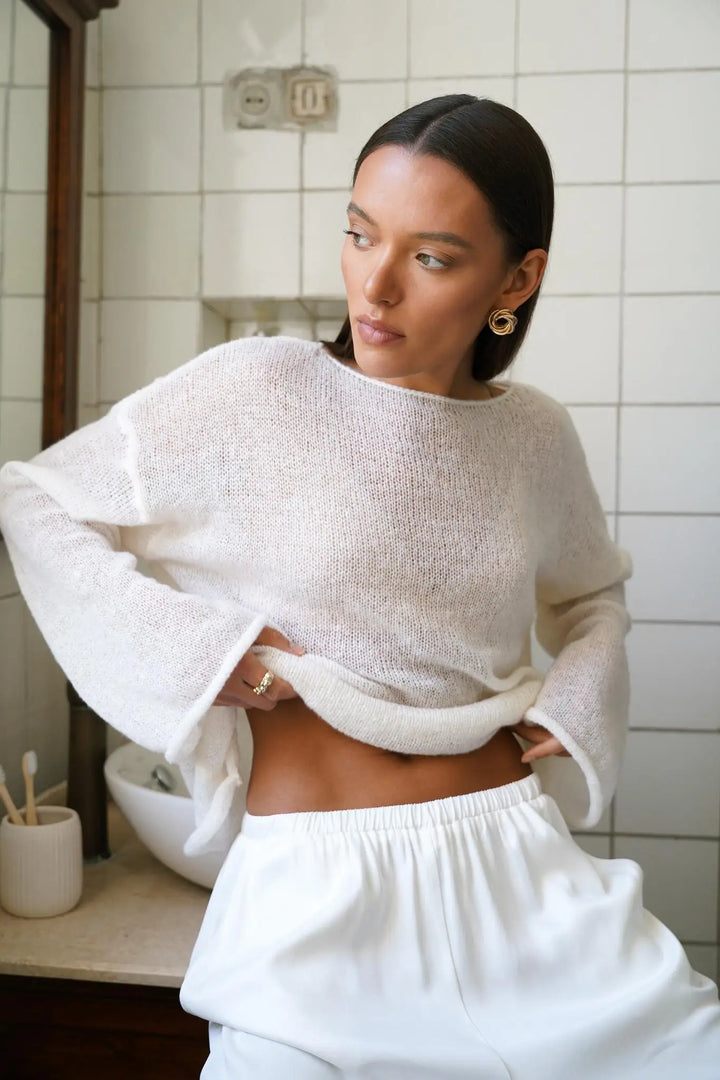 Duttini | Relaxed Crewneck Sweater