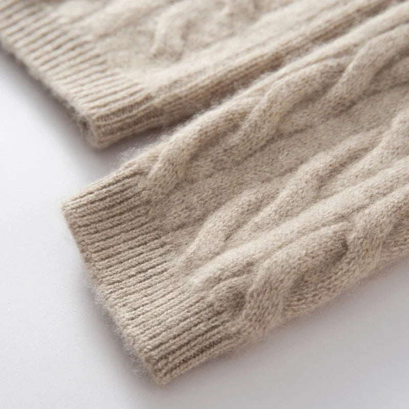 Duttini | Cable Cashmere Sweater