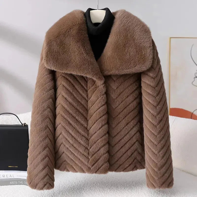 Duttini | Faux Mink Jacket