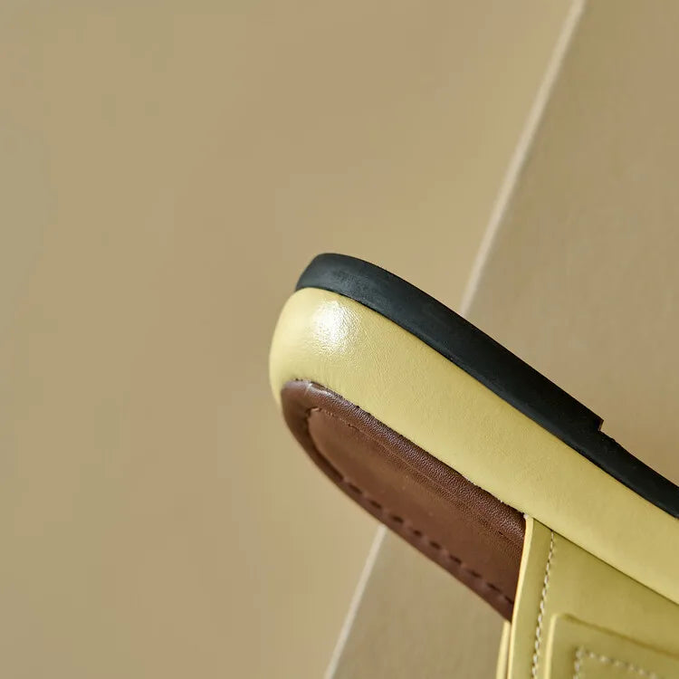 Duttini | Twin-Buckle Slide Sandals
