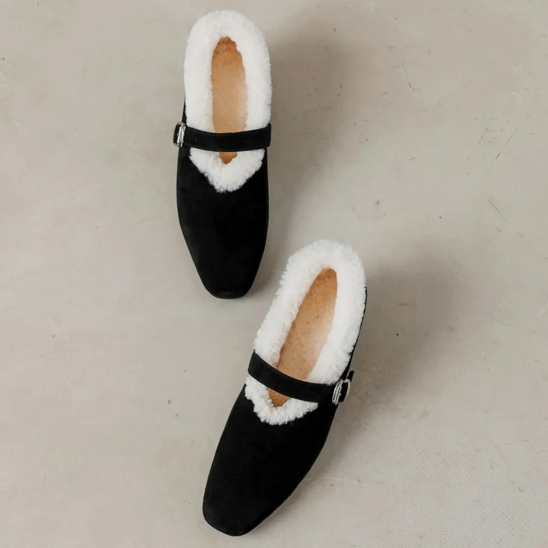 Duttini | Shearling Mary Jane