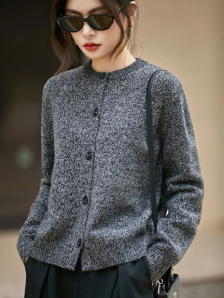 Duttini | Chunky-Knit Alpaca-Blend Cardigan