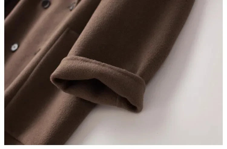 Duttini | Wool Herringbone Coat
