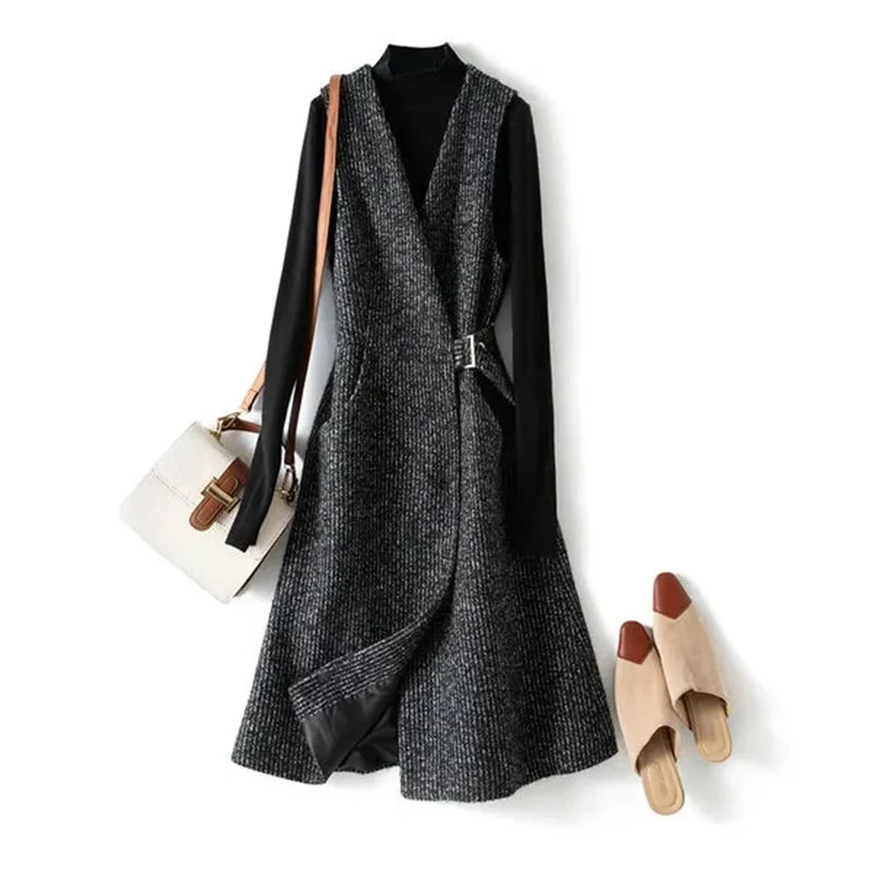 Duttini | Textured Wrap Vest
