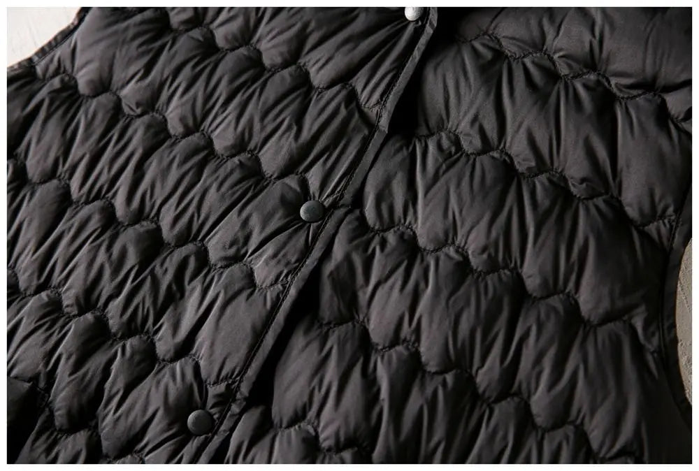 Duttini | Puffer Vest in Gold