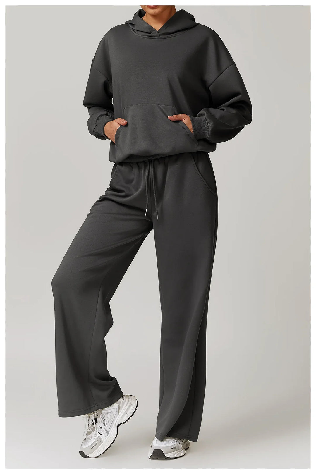 Duttini | High Rise Pant for Women in Black