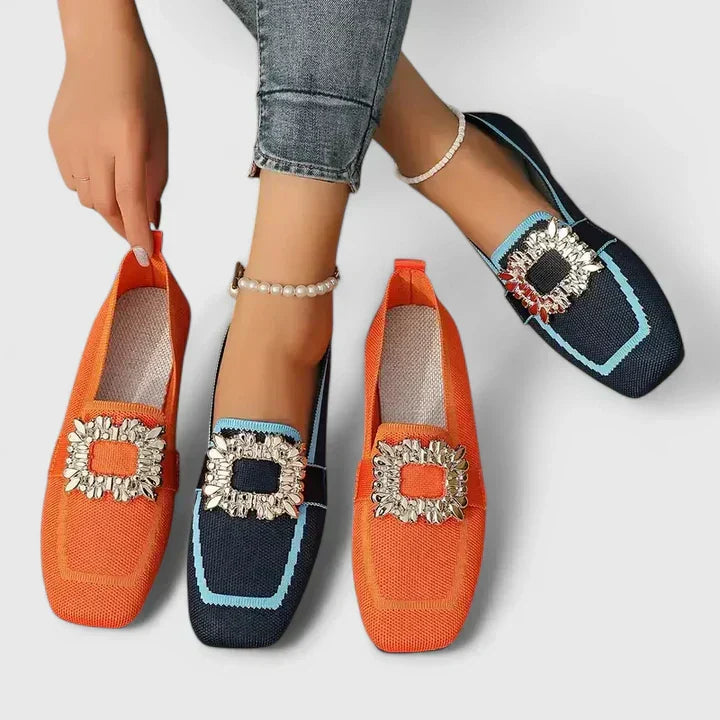 Duttini | Lightweight Square Toe Decorative Strap with a Comfort Fit