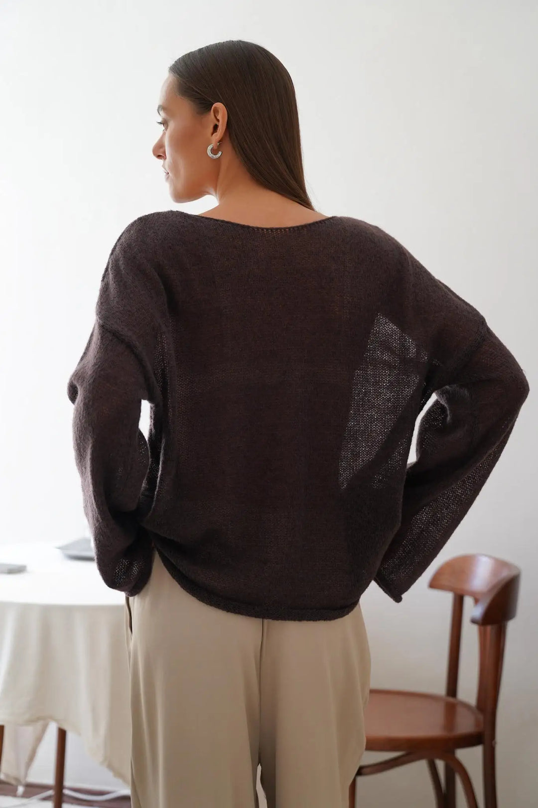 Duttini | Relaxed Crewneck Sweater