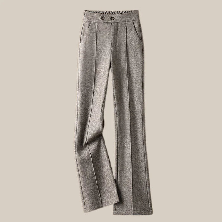 Duttini | Wool-Blend Flare Trousers