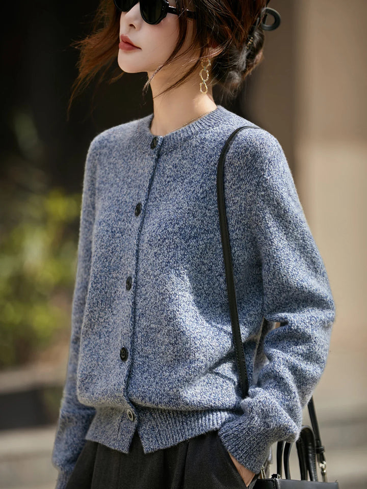 Duttini | Chunky-Knit Alpaca-Blend Cardigan