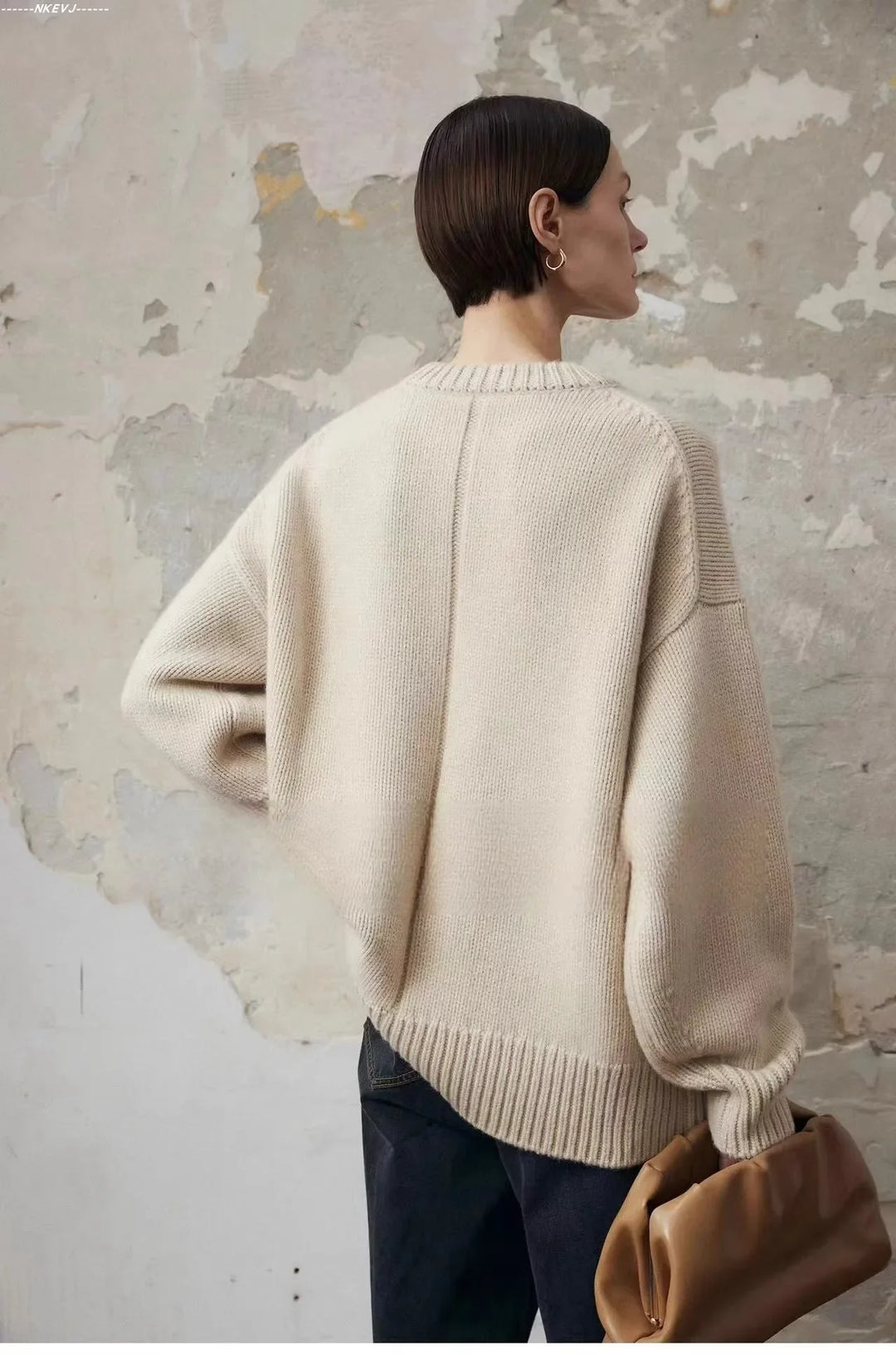 Duttini | Pure Cashmere Oversized Sweater