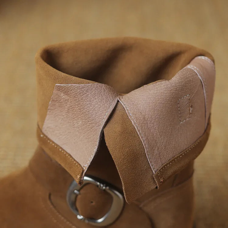 Duttini | Fair Isle Buckled Tredders