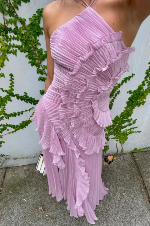 Duttini | Elegant Halter Dress for Effortless Elegance