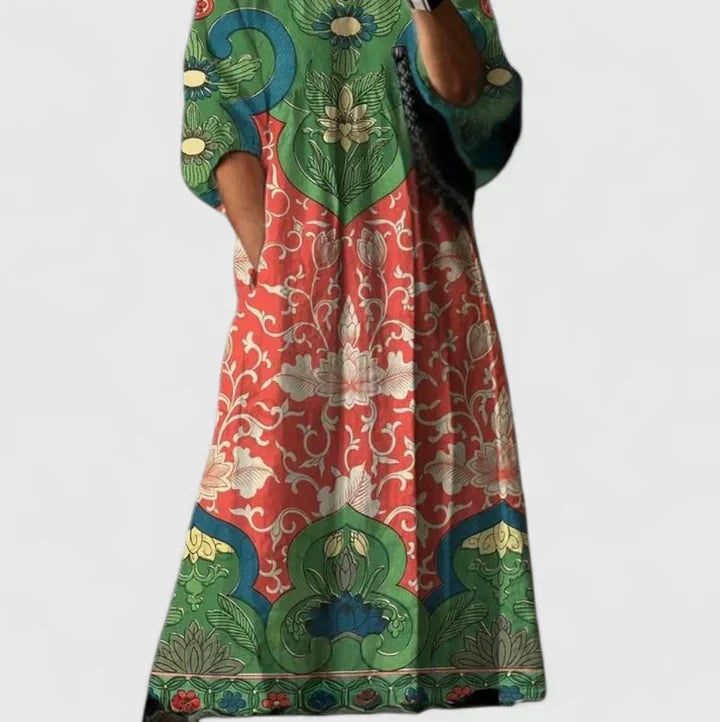 Duttini | Sophisticated Midi Dress for Women in Elegant Fabric