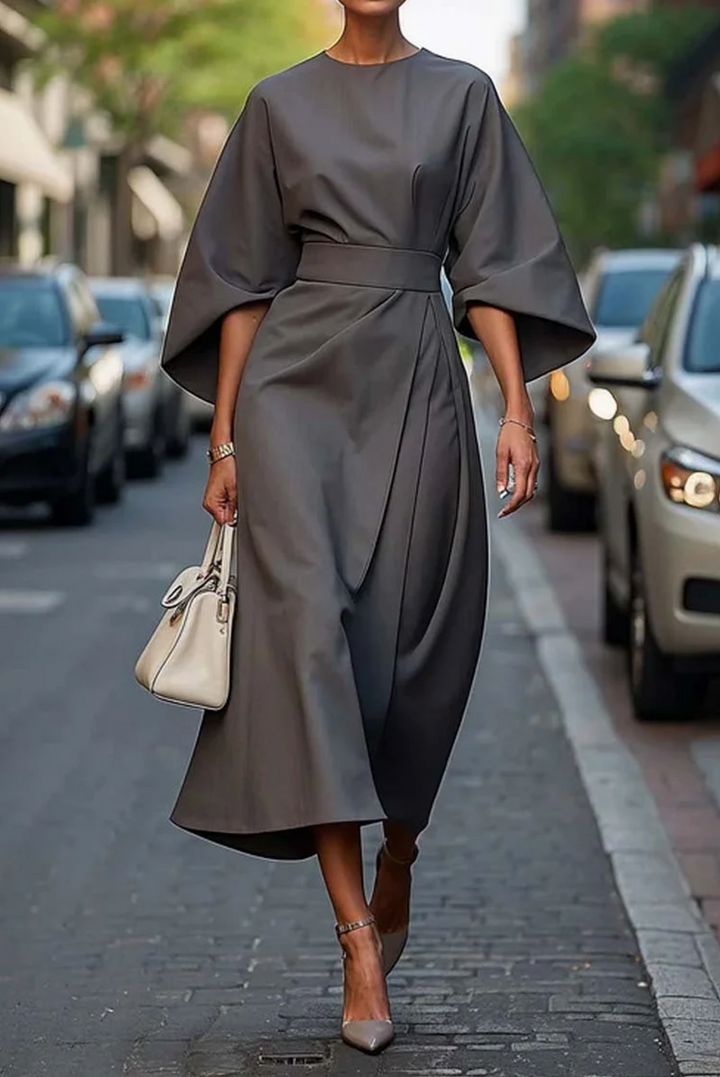Duttini | Elegant Dress With Lantern Sleeves for Every Occasion