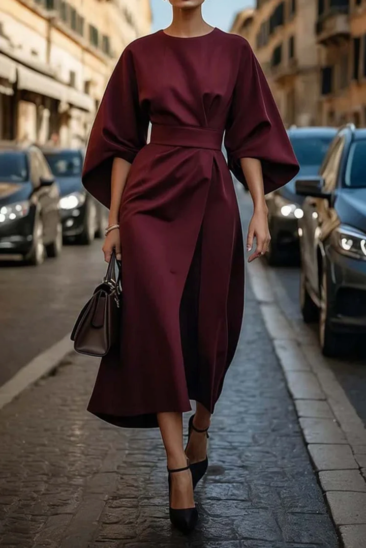 Duttini | Elegant Dress With Lantern Sleeves for Every Occasion