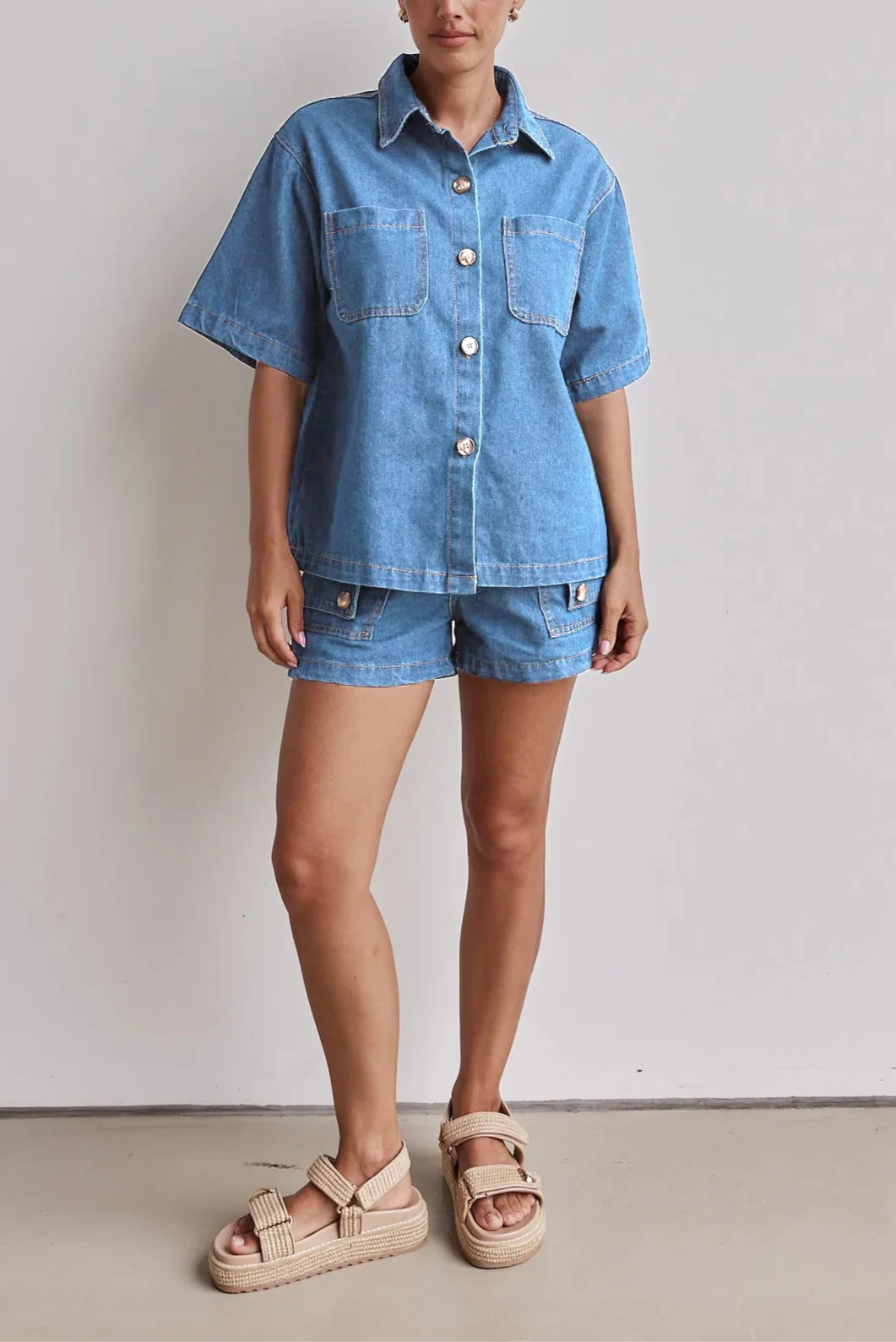 Duttini | 100% Cotton Denim Set