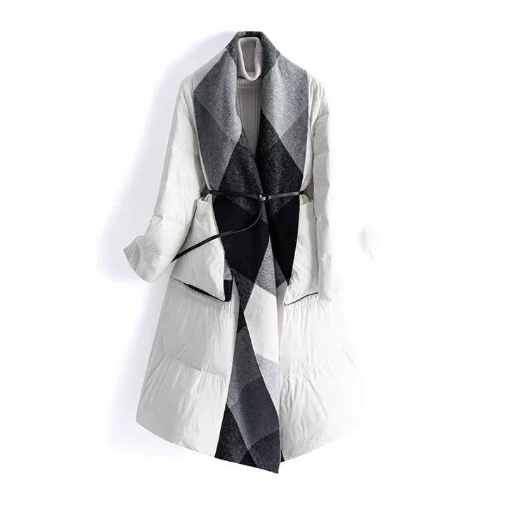 Duttini | Wool-Panel Down Coat