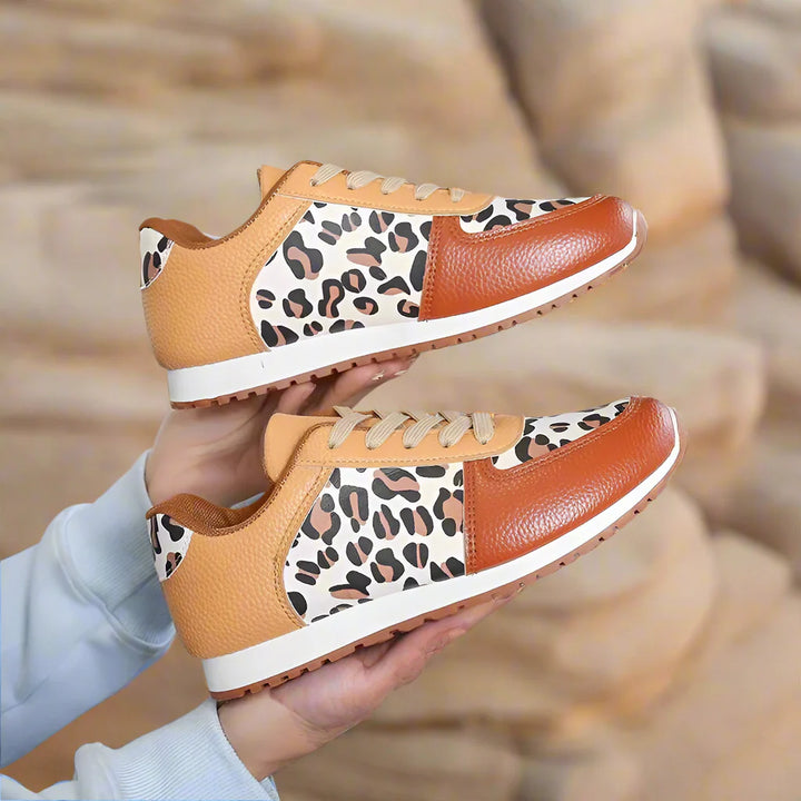 Duttini | Leopard Print Runners