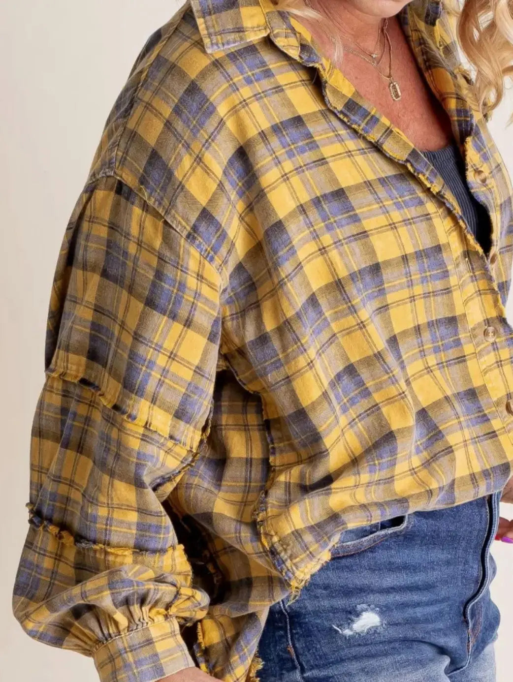 Duttini | Plaid Flannel Shirt for Men in Green