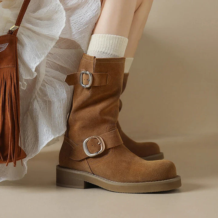 Duttini | Fair Isle Buckled Tredders