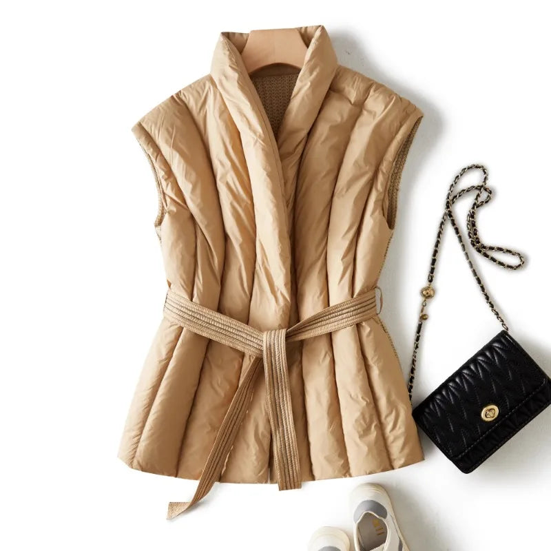 Duttini | Belted Down Vest