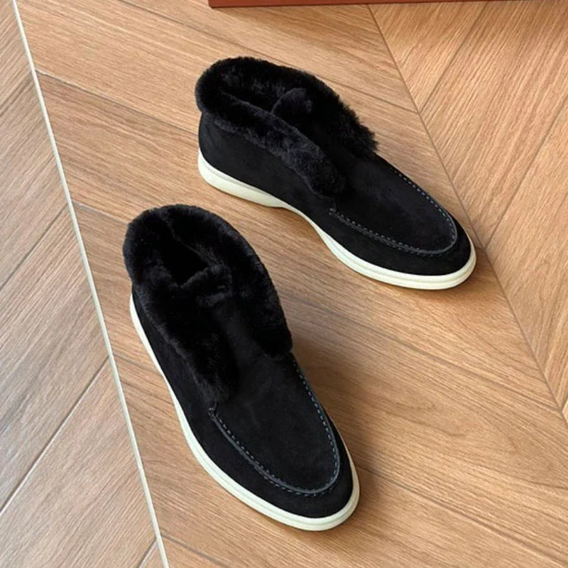 Duttini | Shearling Loafer Boots