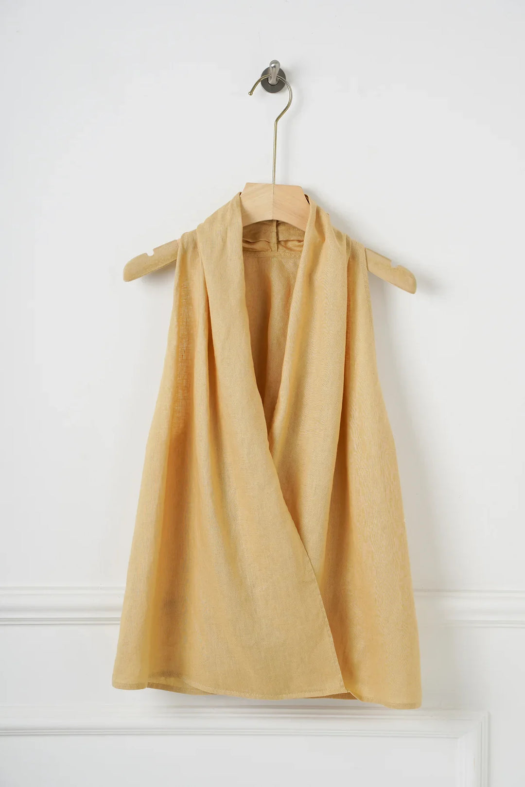 Duttini | Drape Linen Vest
