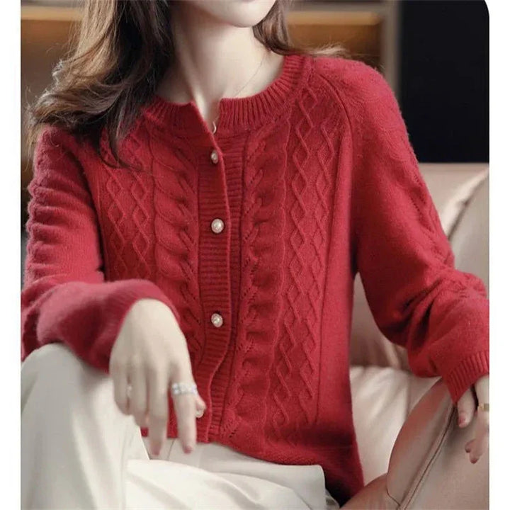 Duttini | Pearl Button Cardigan