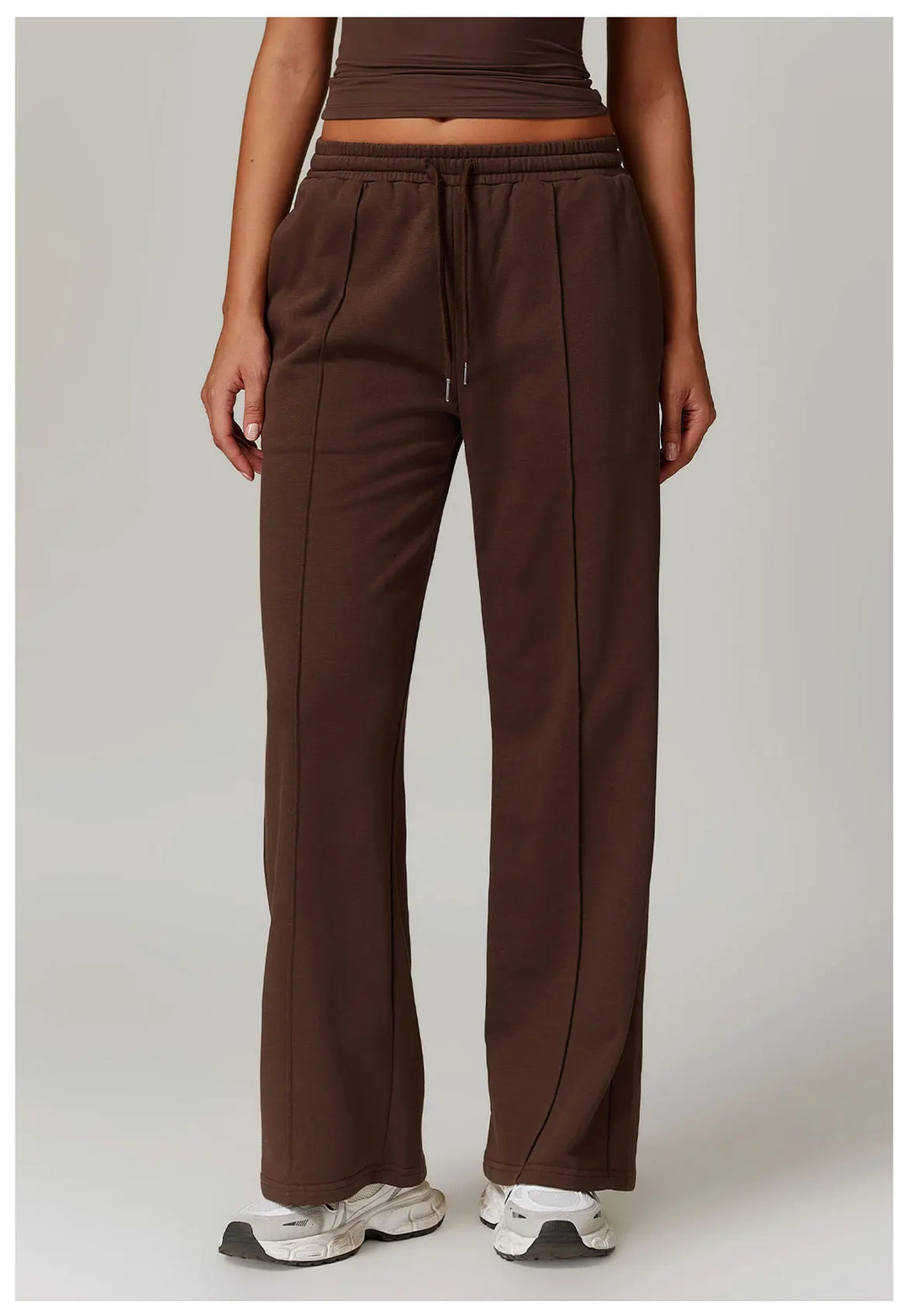 Duttini | High Rise Jogger for Women in Soft Fabric, Black