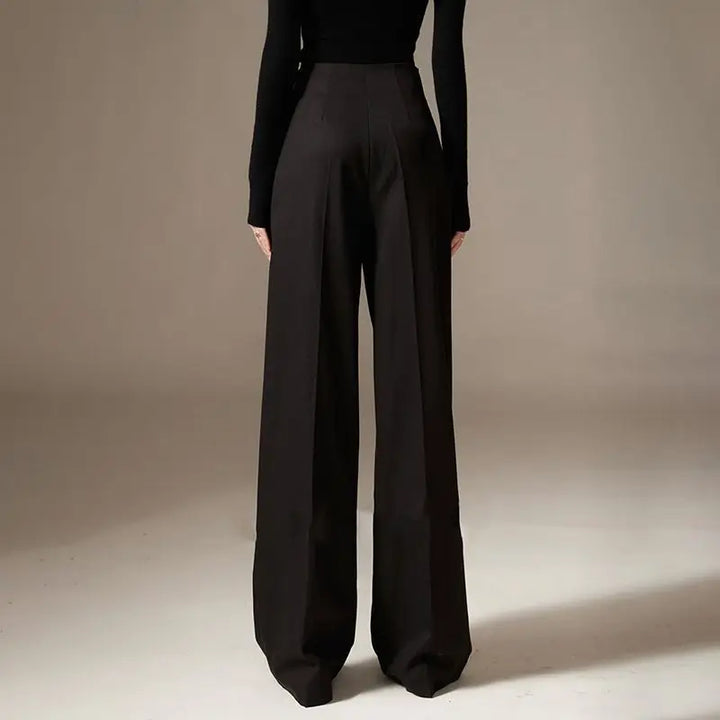 Duttini | Wide Leg Draped Pants