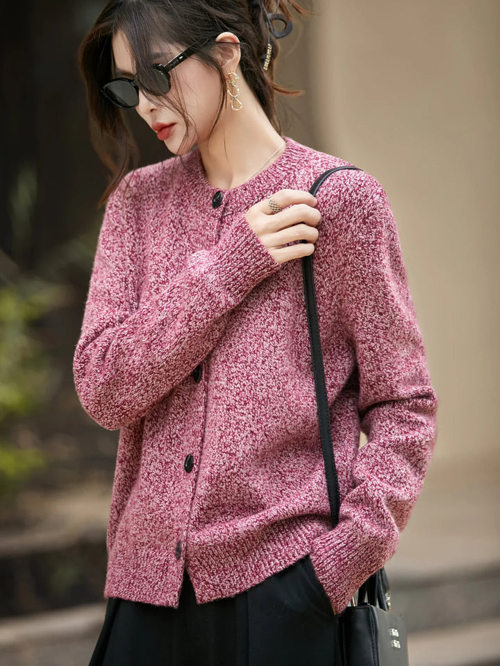 Duttini | Chunky-Knit Alpaca-Blend Cardigan