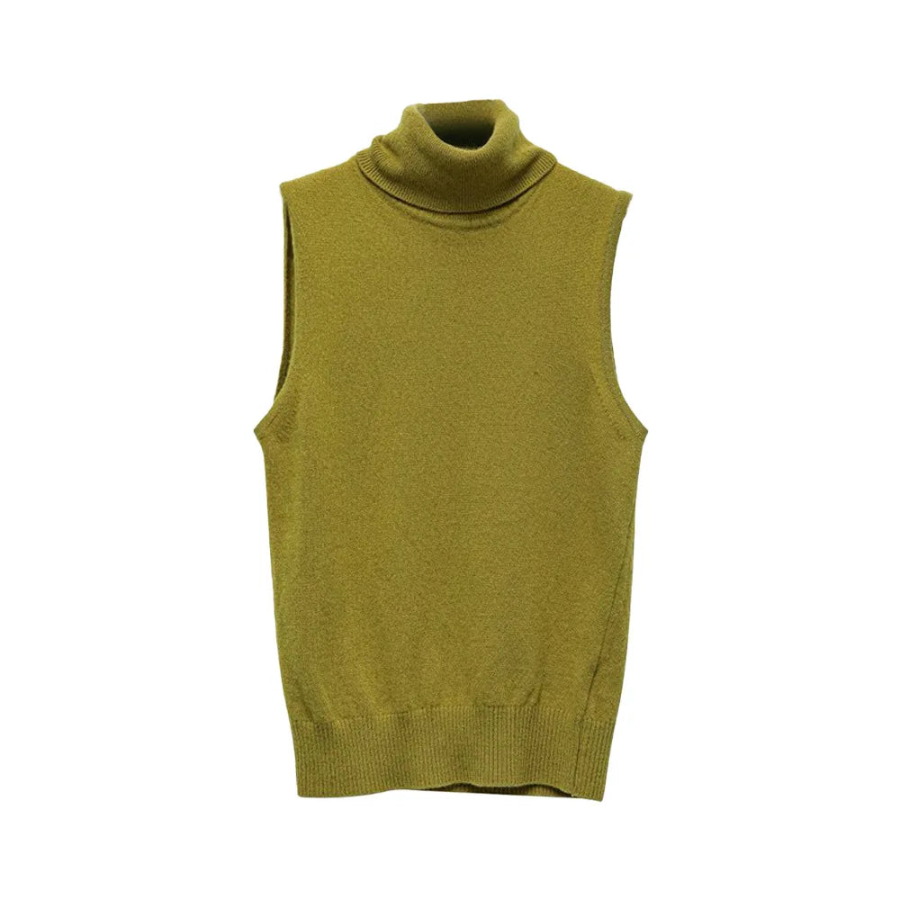 Duttini | High-Neck Vest for Women in Premium Fabric
