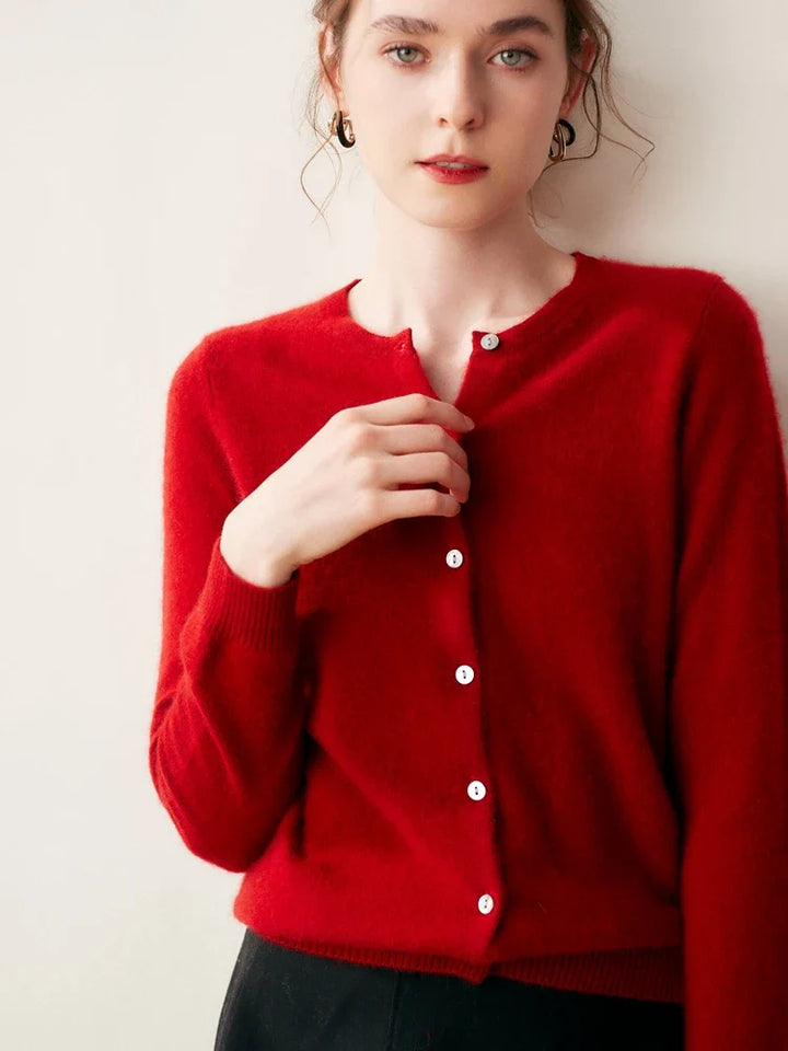 Duttini | Cashmere Crew Cardigan