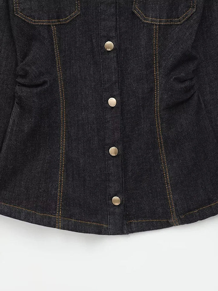 Duttini | Button Denim Set